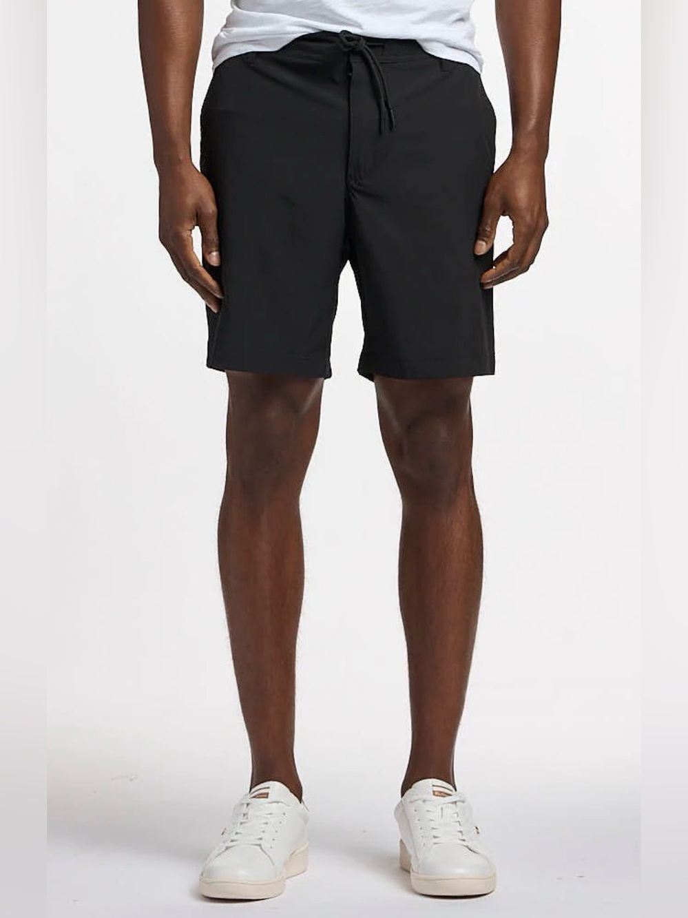 Ben Sherman Black Athletic Drawstring Shorts